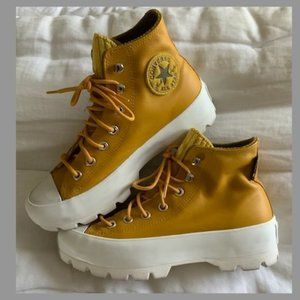 Converse Chuck Taylor All Star Lugged Gortex Leather Hi Top Size 8